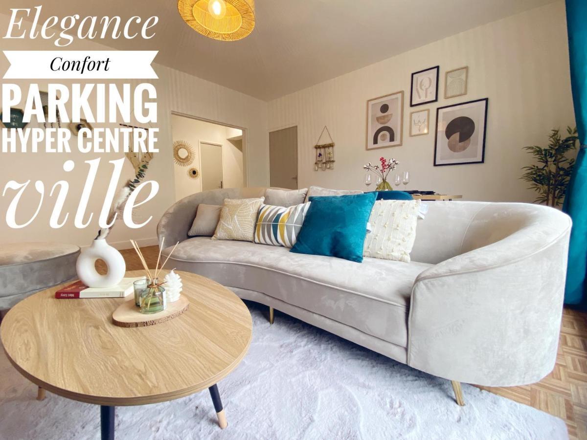 Confort & Elegance En Ville Avec Parking Gratuit لو مان المظهر الخارجي الصورة
